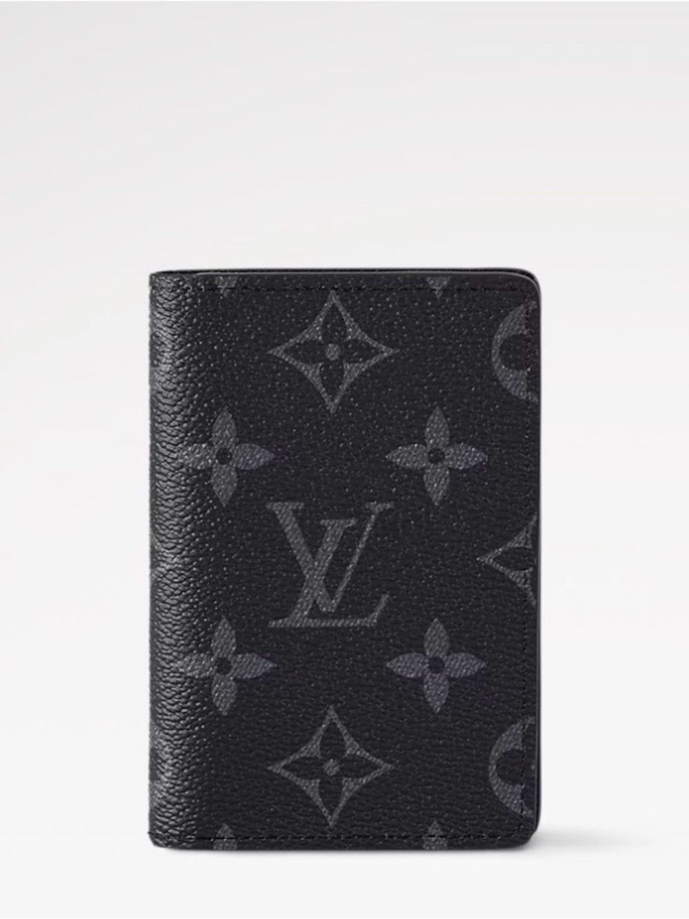 Louis Vuitton Pocket Organizer in Monogram Eclipse canvas.